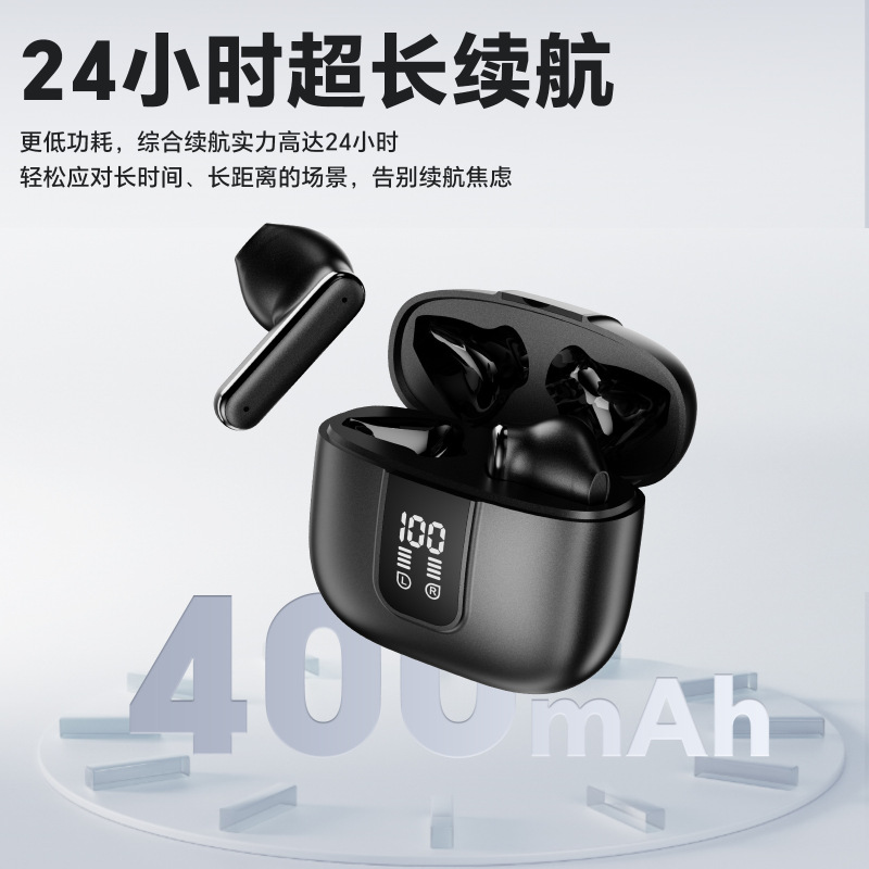 Q58 Wireless Bluetooth Headphones with High-Quality Digital Display, Long Battery Life, Support for Music, High-Quality Stereo Sound, and Digital Display Headphones
