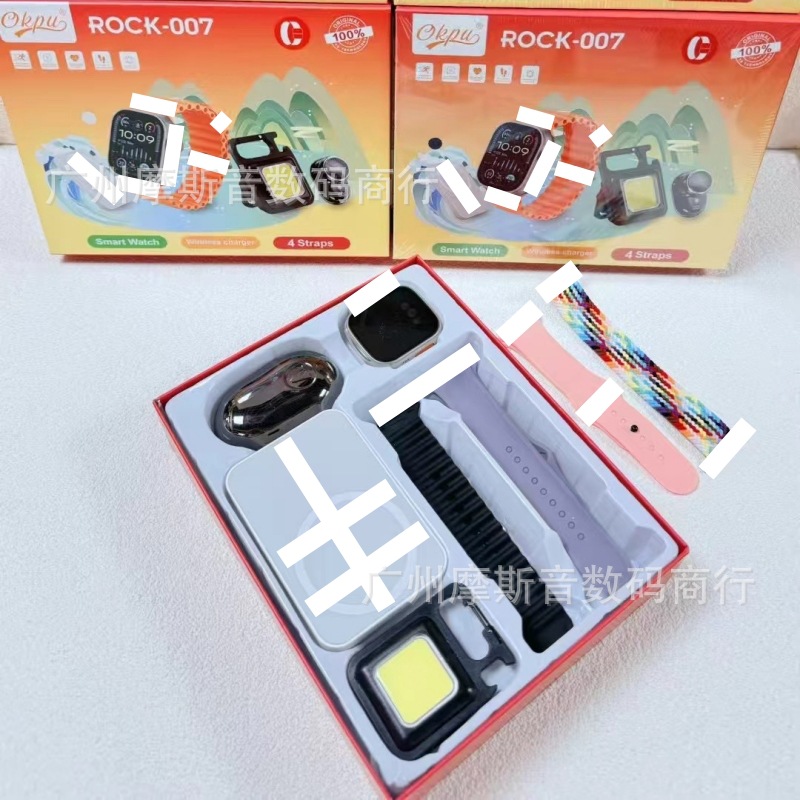 Cross-Border Smart Watch R0Ck-007 Men's Multifunctional Women's Bluetooth Call Watch Huaqiangbei Watch S10 Foreign Trade Hot Model