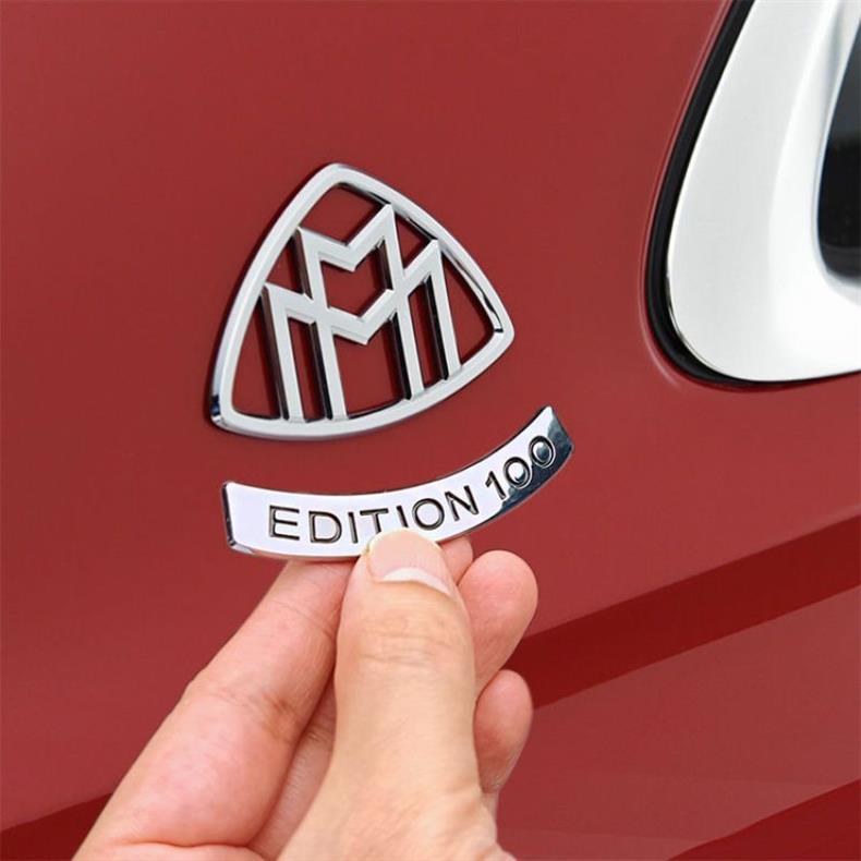 Mercedes-Benz Maybach EDITION100 car logo anniversary side emblem S450 S560 S680 modified fender sticker