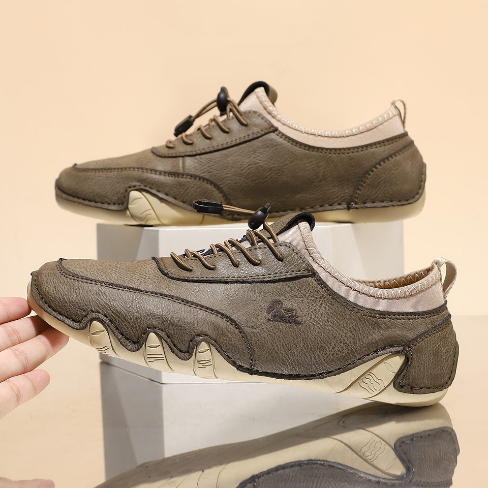 Giày lười nữ cổ thấp mũi tròn đế bằng, phong cách giản dị — F 2029m màu, F2029 kaki, F2029 trắng, F2029 đen chi tiết 23