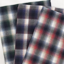 16支全棉色织朦胧格子布 春夏衬衫时尚现代童装玩具格纹面料 现货