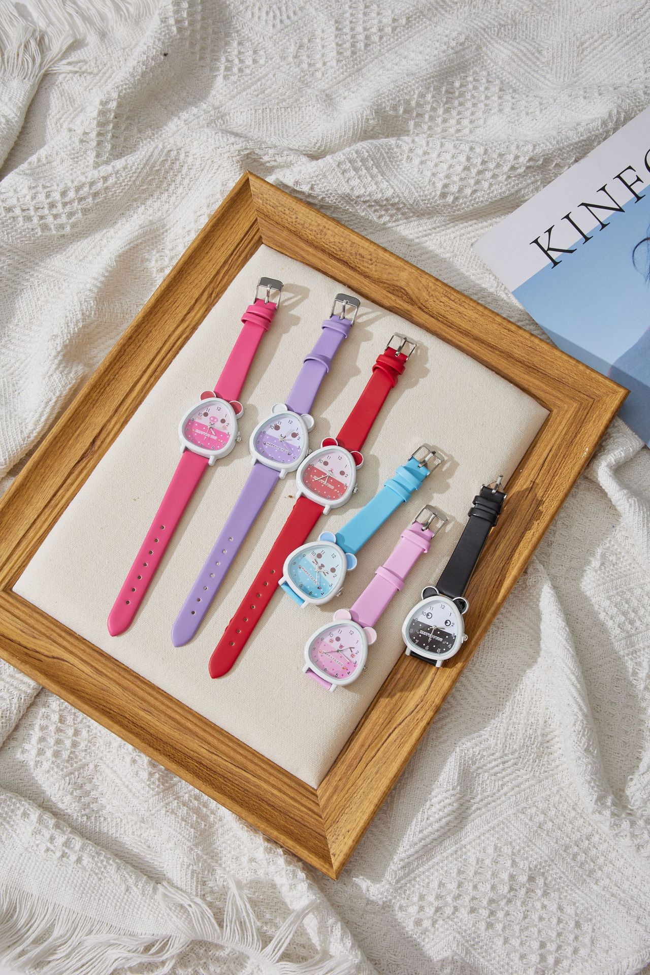 Belt Cartoon Children's Minimalist Student Quartz Watch New Product_voghion.com