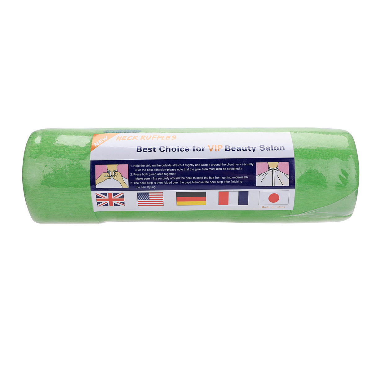 Ventas calientes de 500g / papel de cuello de peluquería papel de cuello de papel de corte de pelo desechable barbería anti-rotura de cabello