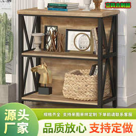 热款铁木置物架北欧角落转角家居角柜民宿客厅卧室浴室杂物收纳架