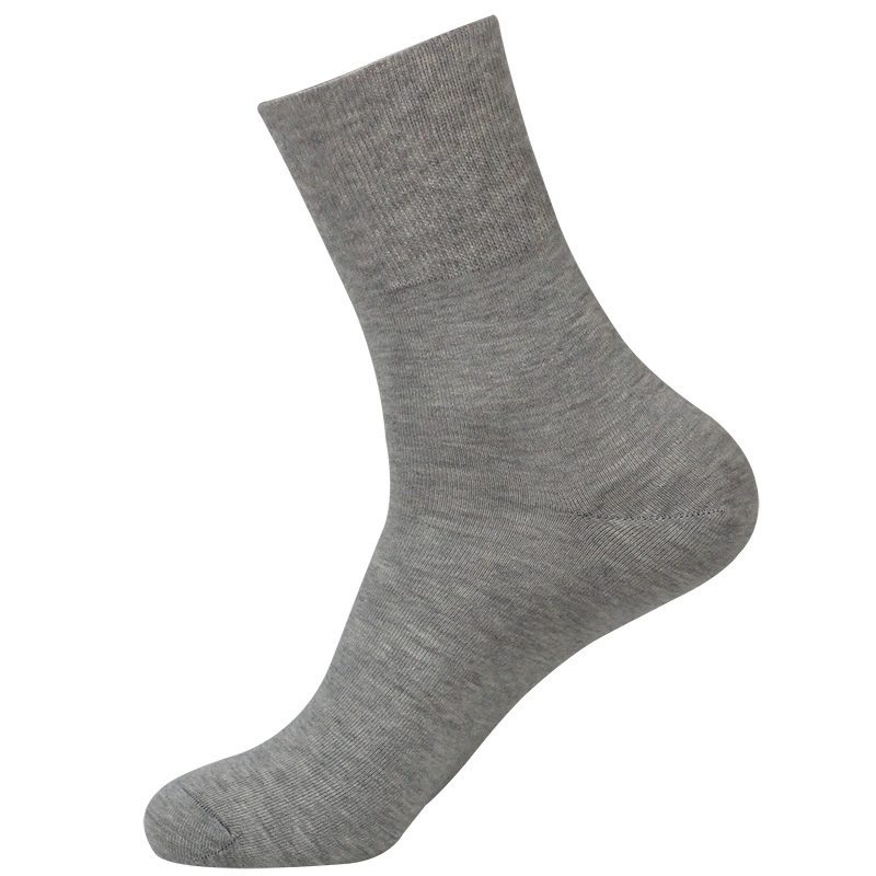 Extra large big socks, plus size, loose fit, for middle age, mid-length