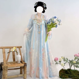 汉服禅茶服;童汉服;汉服套装