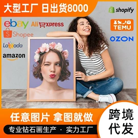 钻石画、皮画;DIY/数字油画;现代装饰画