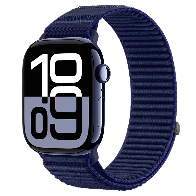 适用于苹果watch10尼龙表带 山地纹编制表带Apple S78910/Ultra2|undefined