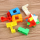 Luban unlock ball full set wholesale decompression lock plastic puzzle Kongming lock student disassembly children's small toys wholesale