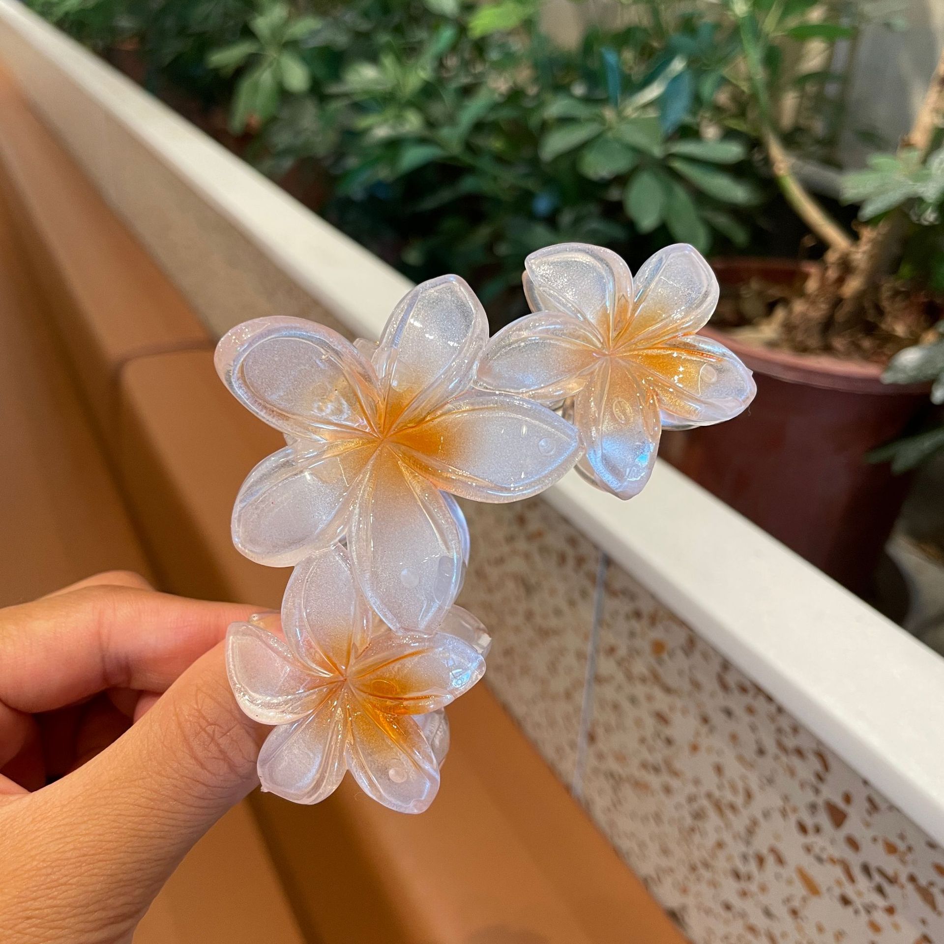 11cm 시리즈 진주 오렌지