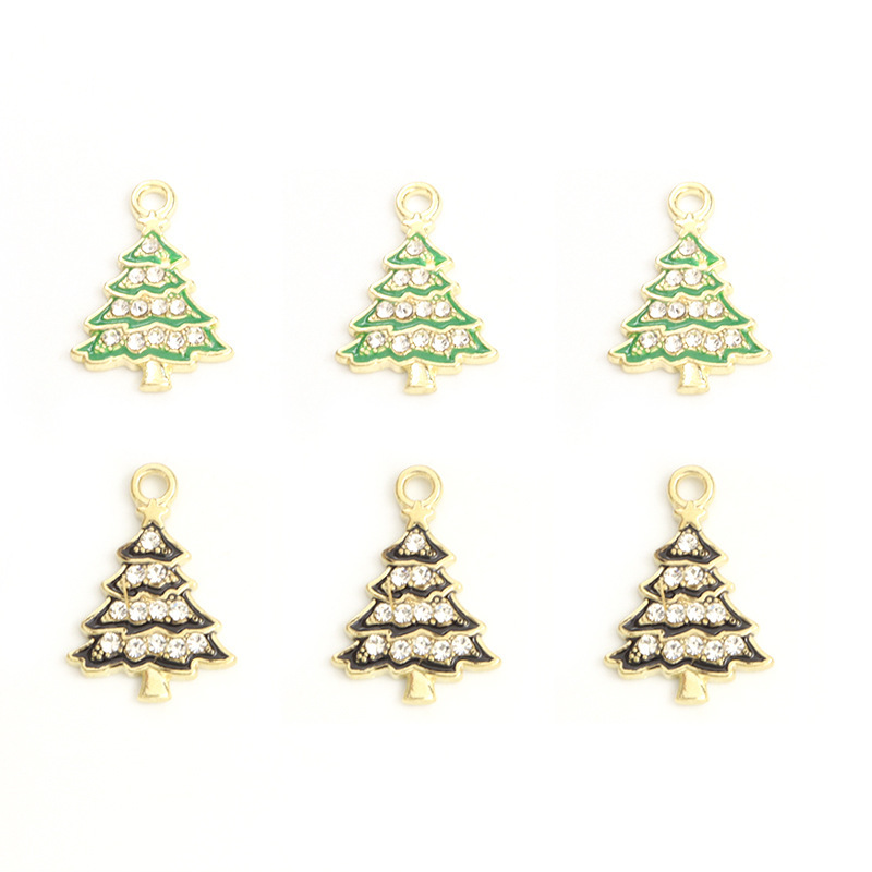 ファッションにはクリスマスツリーの油を入れる合金のペンダントがあります。|undefined