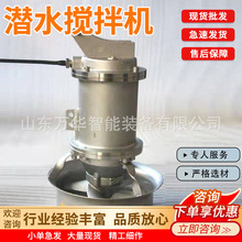 不锈钢潜水搅拌机 污水处理潜水搅拌器 液下推流器 QJB潜水搅拌机