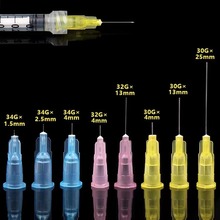 国产一次性锐针皮肤点刺4毫米13mm美容针水光针头细小针头可定 制