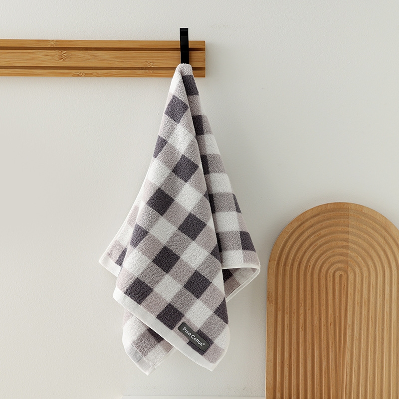 100g 체크 무늬 블루