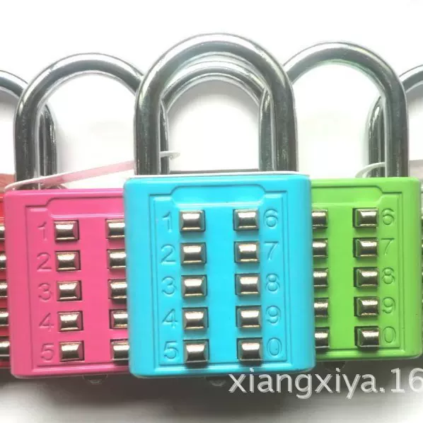 厂家直销密码锁XG02密码挂锁4位数字密码锁