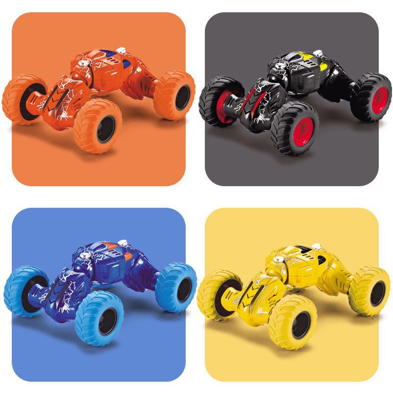 Children's Inertial Pull-Back Off-Road Vehicle Model Four-Wheel Toy Car for 3-Year-Old Boys, Baby's Small Car Climbing Vehicle