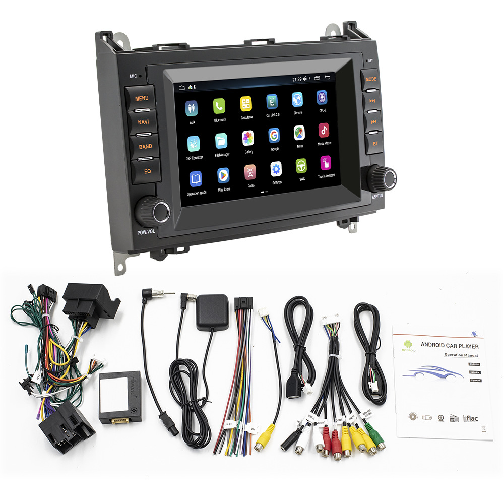 Aplicable a 08 - 17 Mercedes Benz B200 7 pulgadas carplay coche Android navegación reproductor Bluetooth de coche