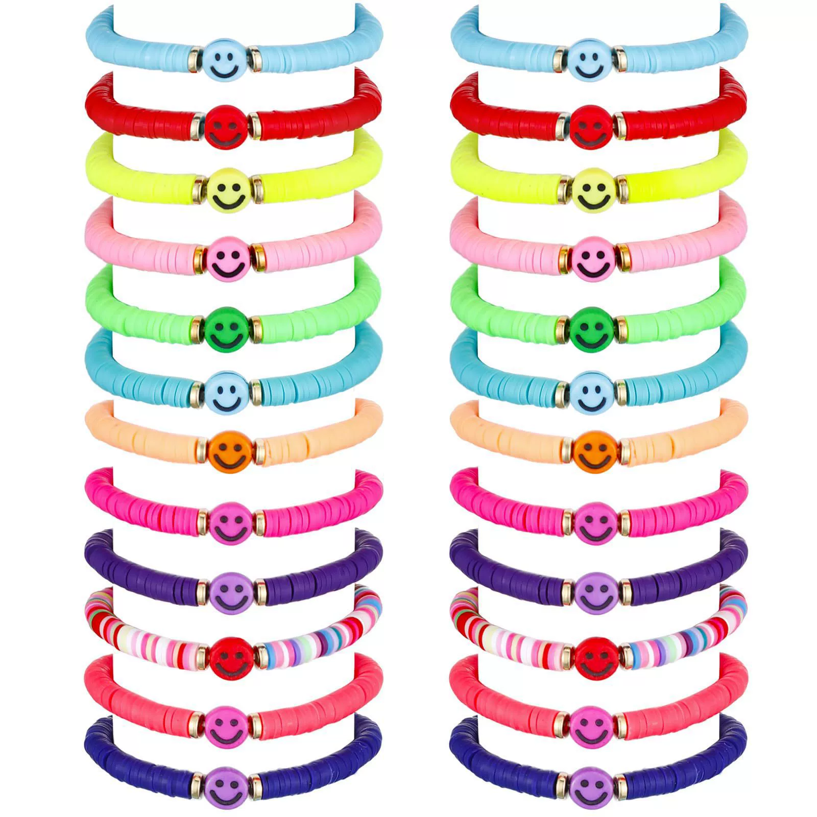 (Cross-border trading), ceramics, rainbow bracelet with letters, Amazon