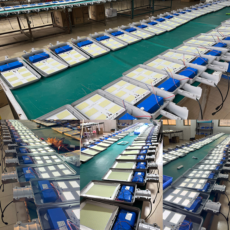 Ingeniería LED lámpara de calle solar Super brillante de alta potencia al aire libre hogar nuevo paisaje rural patio lámpara solar