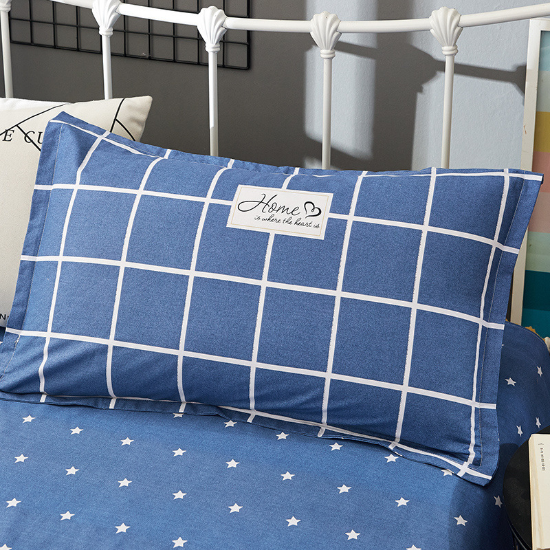 Funda de almohada de algodón 100 Funda de almohada gruesa 48x74cm Un par de juegos para hombres domésticos Funda interior de núcleo de almohada de algodón al por mayor