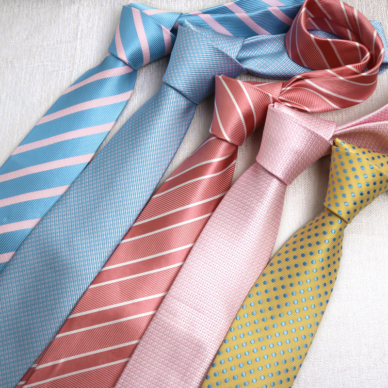 Tie Men's Formal Business Red Black Professional Wedding Groom Korean Style Hand Tie Necktie
