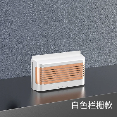 Digər kiçik elektrik cihazlar – Odor Removal Electric Fan - 958-exhaust-fan-fence-model-white-solar-usb-charging