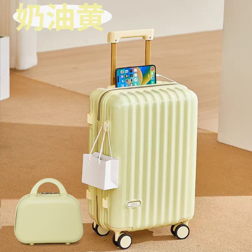 [Fábrica de selección estricta] maleta para mujeres ins estudiantes de alto valor de cara pequeña caja de viaje fresca y duradera
