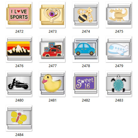 2025 New Year's Embroidered Steel Bracelet Beaded Distinctive DIY Handmade Combination Elastic Bracelet Valentine's Day Gift Giving Men