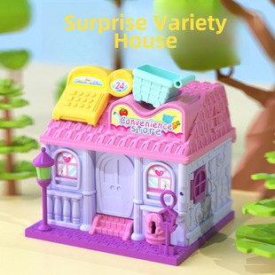 Family toy, magic children's doll house for princess, Birthday gift