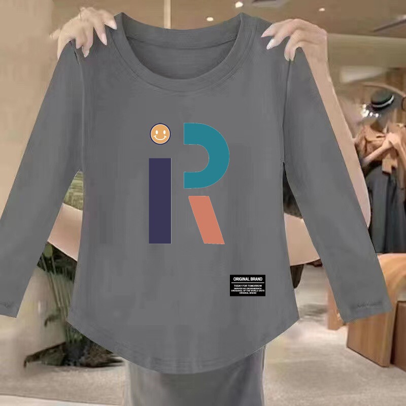 Clearance Sale: Export Surplus Long Sleeve T-Shirts for Middle-Aged and Elderly Women, Loose Casual Versatile Base T-Shirt Tops Clearance Sale: Export Surplus Long Sleeve T-Shirts for Middle-Aged and Elderly Women, Loose Casual Versatile Base T-Shirt Tops