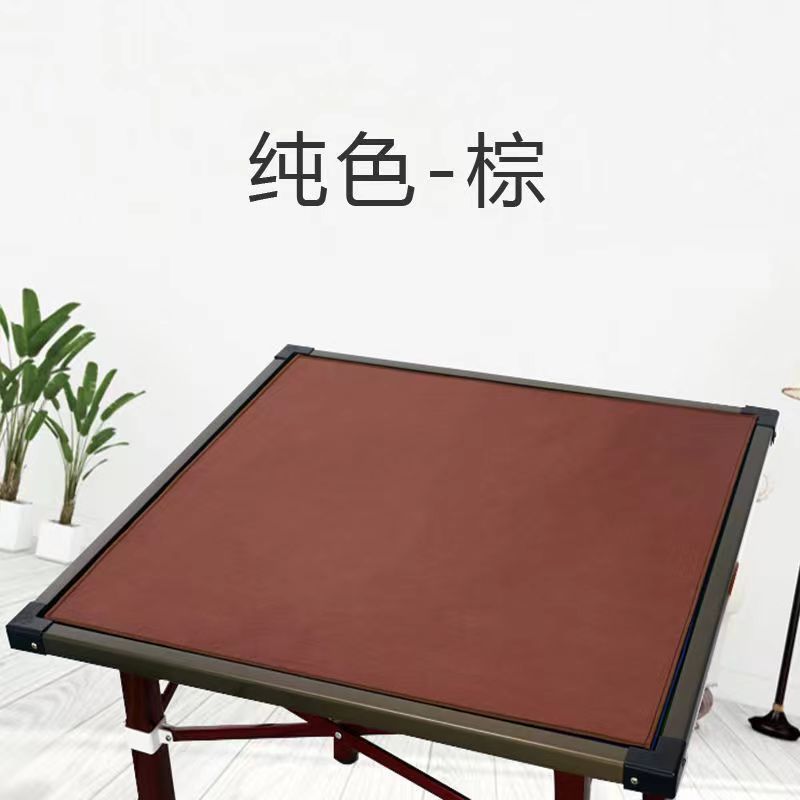 Mahjong paño mantel engrosado silenciador antideslizante mano frotar estera de la tabla de póquer cuadrado hogar cuadrado mesa superior de una sola pieza entrega