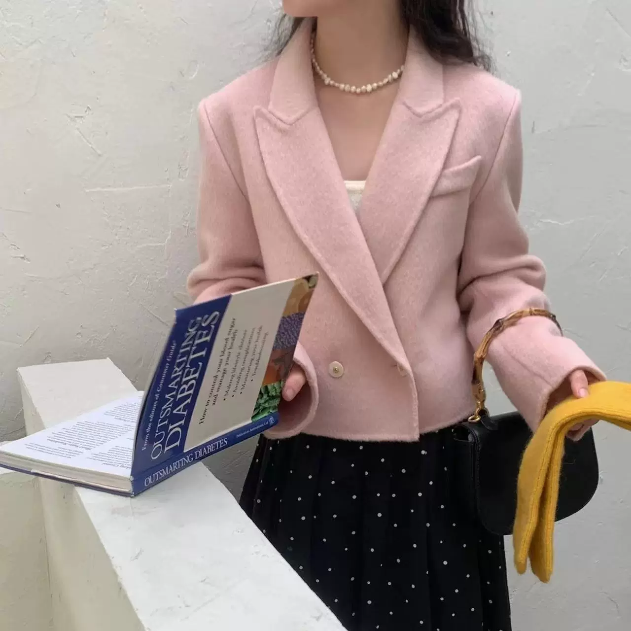 特价销售韩版双面羊毛大衣女工厂直发