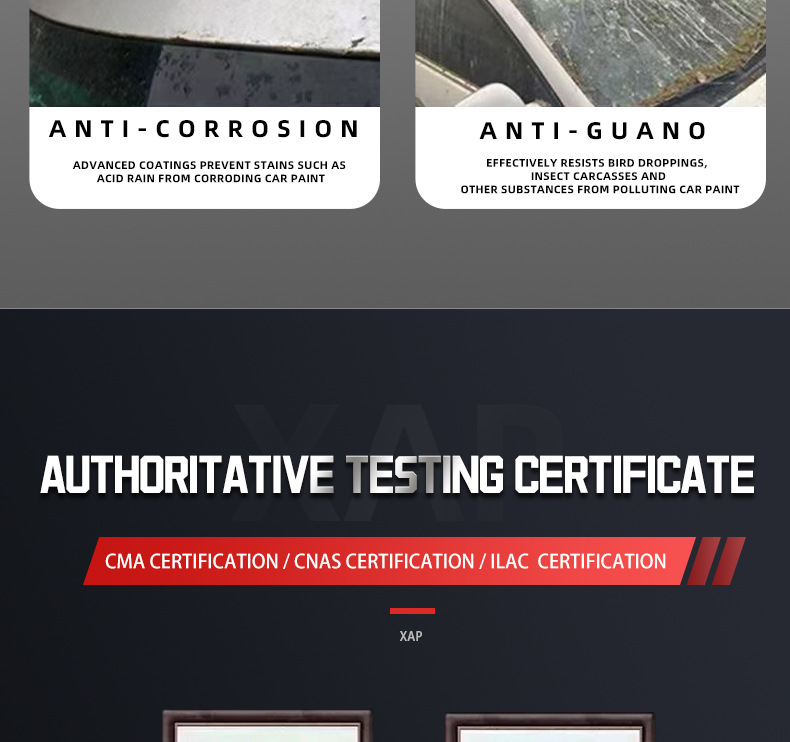 Cross-border wholesale XAP-TPU invisible car clothing 7.5MIL paint protective film self-healing hydrophobic highlight body PPF