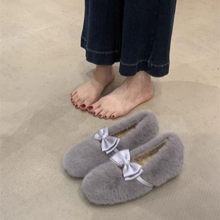 �����Y��ɫëëЬ�����߆�ЬŮ�¿���Ʒ�ﶬ��ů��ʽ��ƷЬ