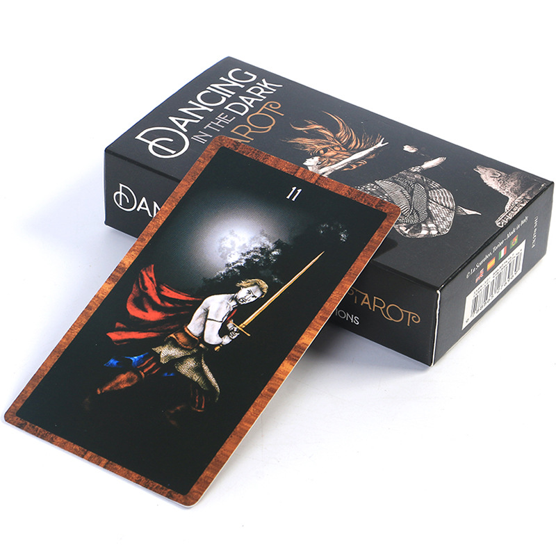 12*7 Dancing In The Dark Dance Tarot Oracle Board Game Cards_voghion.com