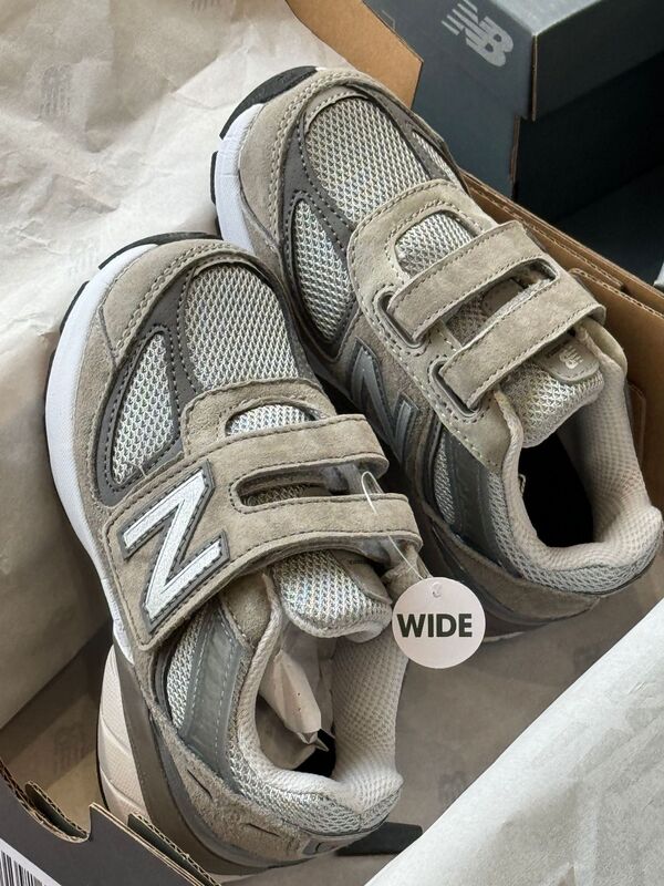 新型児童純原高バージョン春秋新型NB990男女童靴弾性帯童靴運動レジャー靴|undefined