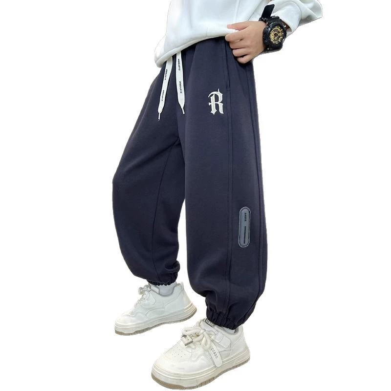 Весна-осень спортивные детские casual брюки для мальчиков, для подростков
