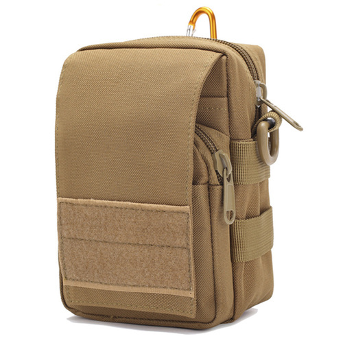 Multi-function waterproof small bag men's sundry storage outdoor travel camouflage waist bag tactical shoulder crossbody bag