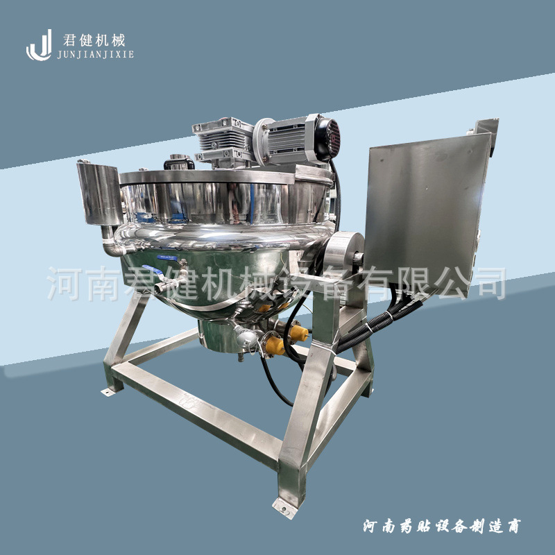 全自动黑膏药制作机 熬制阿胶膏熬炼锅 秋梨膏熬制机黑膏药锅