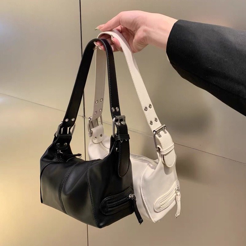 Borsa a spalla retrò donna design di nicchia in pelle_voghion.com