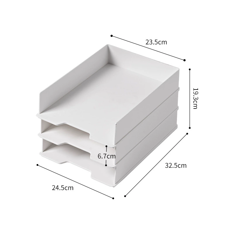 Desktop storage box Multi -storey office File stationery data storage rack A4 paper shelf file frame