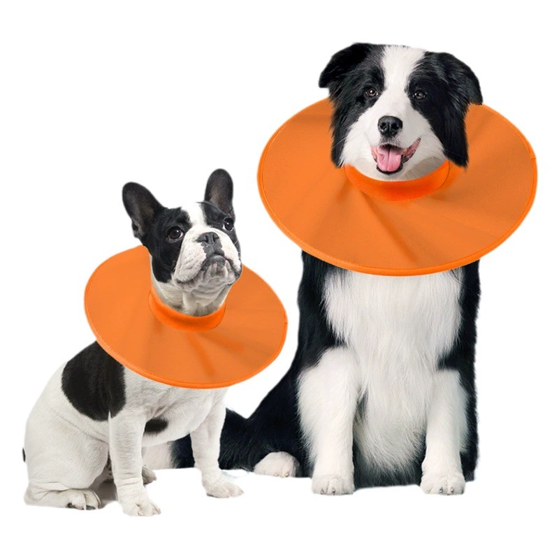 Трансграничные Новые товары для домашних животных Головной убор для собак Кольцо Элизабет Защита от облизывания Защита от укусов Кошачий ошейник Защита от царапин Космический капюшон