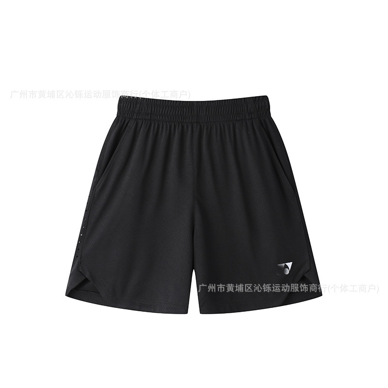 新款yy速干透气羽毛球短裤男女同款运动培训裤吸湿排汗跑步运动裤|undefined