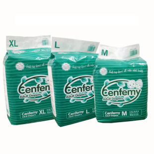 OEM Customized Foreign Trade Export Disposable Adult Diapers for the Elderly M L XL English Diapers