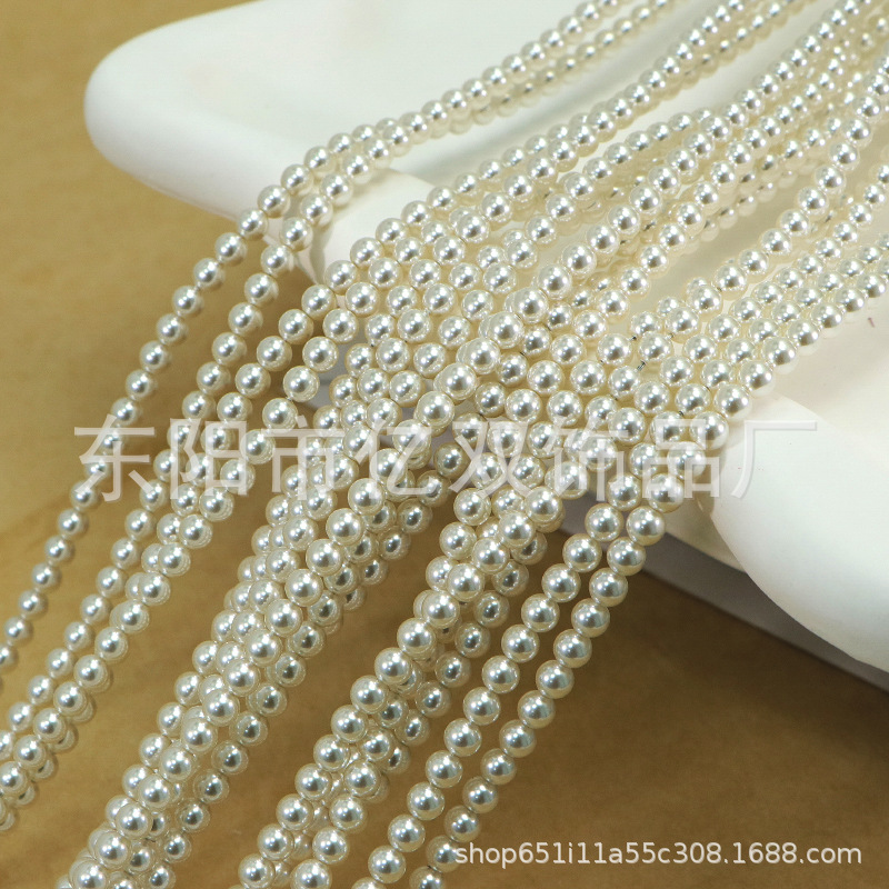 glass beads pearl handmade