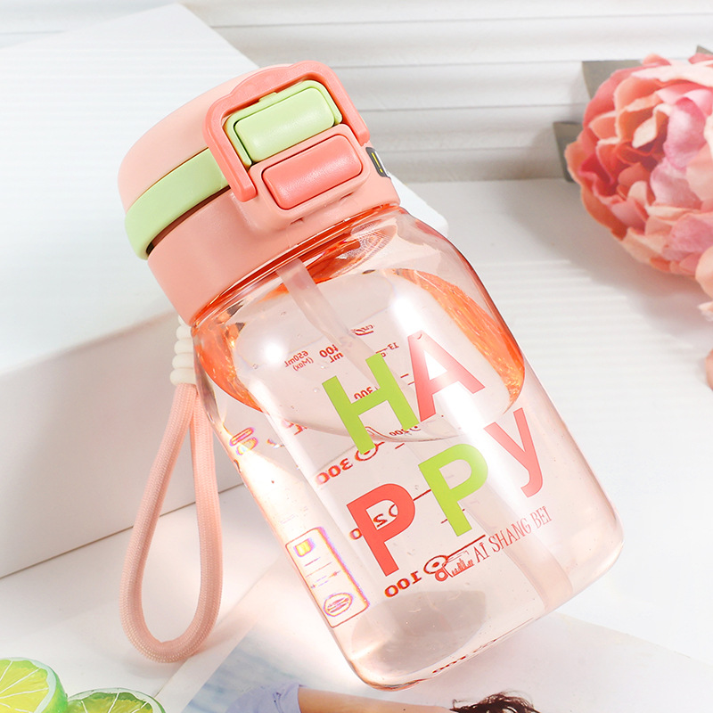 Lindo macaron taza para beber doble taza para niños de gran capacidad para beber agua fría y caliente disponible con cuerda portátil con hogar al aire libre