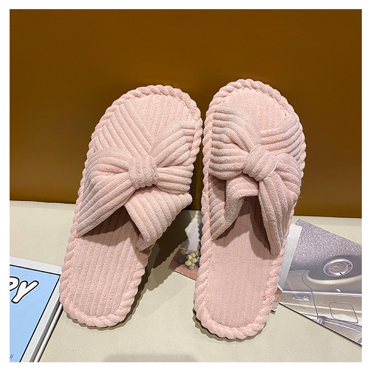 Kadın Thongs Dış Mekan Kumaş Kauçuk Şok Emici Slaytlar_voghion.com