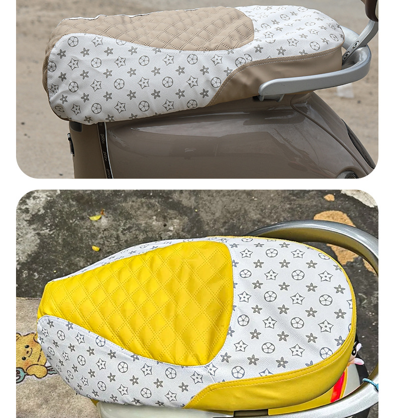 Suitable for No.9 Electric Vehicle Q Series Seat Cushion Cover, Summer Sun Protection Breathable Seat Cover, Electric Vehicle Wear-Resistant Universal Seat Cover