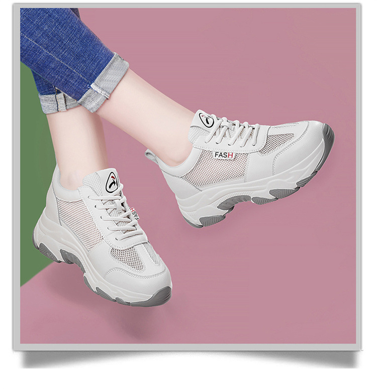 Giày sneaker nữ chunky đế dày lưới thoáng khí mùa hè 2025 — 58306m Màu xám thoáng khí/Chiều cao gót 6cm, 11253-2 màu trắng xanh thoáng khí kiểu dáng/gót cao 5cm, 11253- 2m Màu Xám Kiểu Thoáng Khí/Chiều Cao Gót 5cm, Mẫu thoáng khí DH58316 màu be/chiều cao gót 5cm chi tiết 12