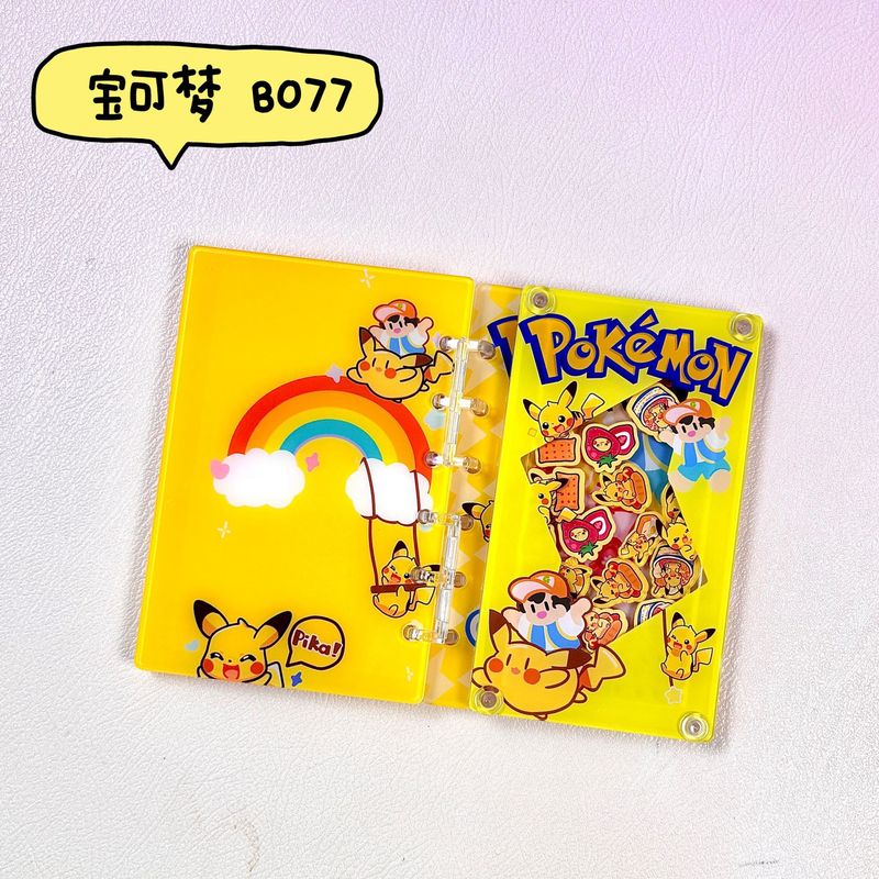日本の漫画 A7 ルーズリーフノートブックかわいいガーリーハート高価値アニメ学生アクリル|undefined